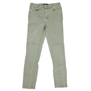 Calvin Klein Jeans Pants Womens 6 Light Green Skinny Leg Stretch
